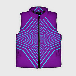 Женский жилет Четырёх конечная звезда, цвет: 3D-черный