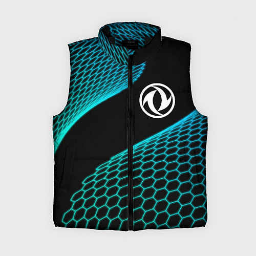 Женский жилет Dongfeng electro hexagon / 3D-Черный – фото 1