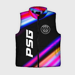 Женский жилет PSG speed game lights, цвет: 3D-черный