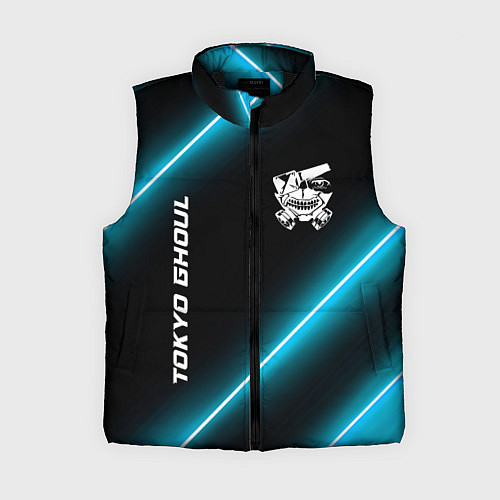 Женский жилет Tokyo Ghoul неоновые лампы / 3D-Черный – фото 1