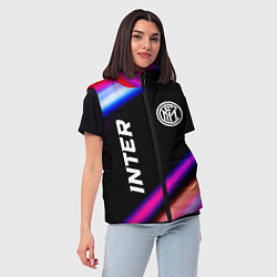 Женский жилет Inter speed game lights, цвет: 3D-черный — фото 2