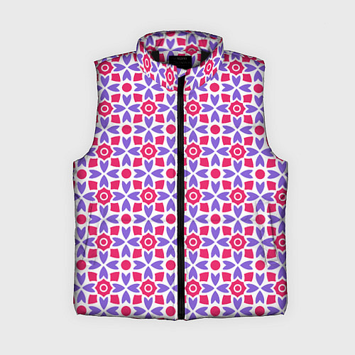 Женский жилет Потрясающий узор батик / 3D-Черный – фото 1