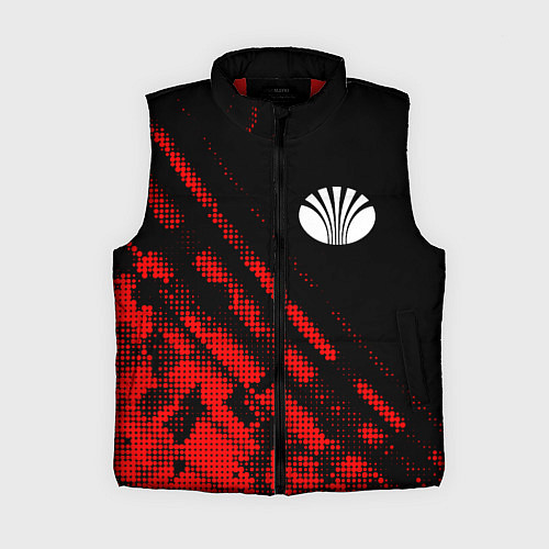 Женский жилет Daewoo sport grunge / 3D-Красный – фото 1