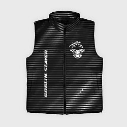Женский жилет Goblin Slayer metal anime lines, цвет: 3D-черный