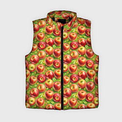 Женский жилет Румяные яблоки паттерн