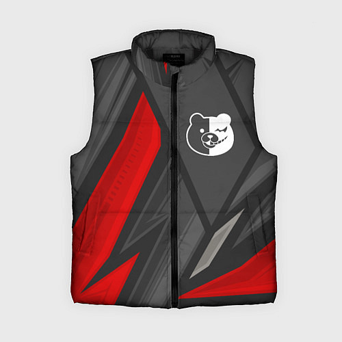 Женский жилет Danganronpa red lines / 3D-Черный – фото 1