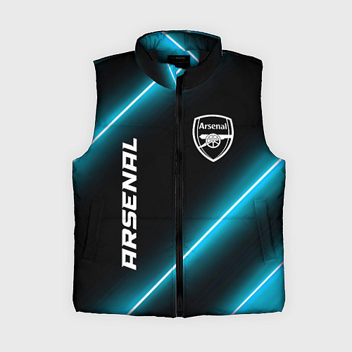 Женский жилет Arsenal неоновые лампы / 3D-Черный – фото 1
