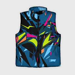 Женский жилет Настоящая абстракция, цвет: 3D-светло-серый