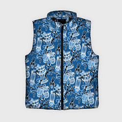 Женский жилет Африканские барабанщицы