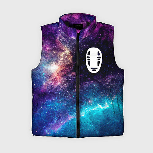 Женский жилет Spirited Away space anime / 3D-Черный – фото 1