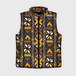 Женский жилет Африканский мавританский узор, цвет: 3D-красный