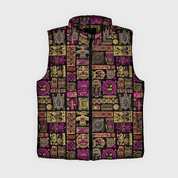 Женский жилет Африка - этнический орнамент