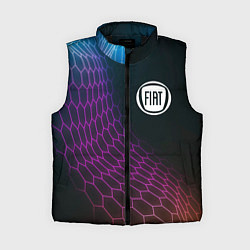 Женский жилет Fiat neon hexagon