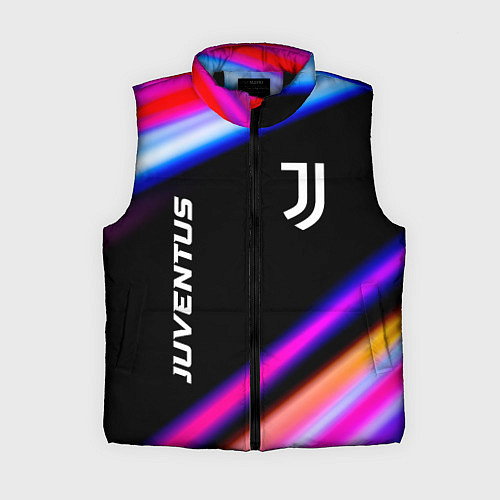 Женский жилет Juventus speed game lights / 3D-Черный – фото 1