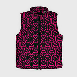 Женский жилет Linkin park pink logo