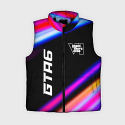 Женский жилет GTA6 speed game lights, цвет: 3D-черный
