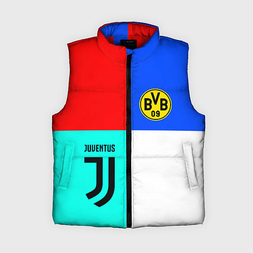 Женский жилет Juventus x Borussia / 3D-Красный – фото 1
