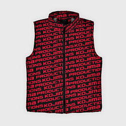 Женский жилет Kojima pattern game