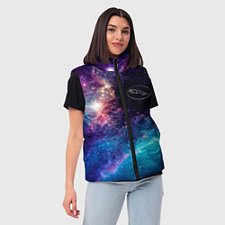 Женский жилет Jaguar space auto, цвет: 3D-черный — фото 2