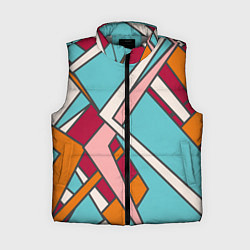 Женский жилет Простая геометрия, цвет: 3D-светло-серый