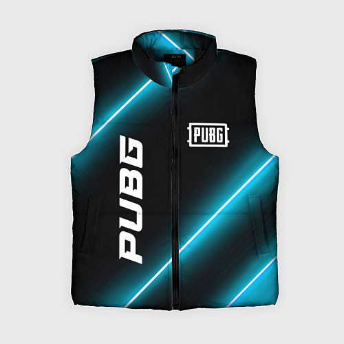 Женский жилет PUBG неоновые лампы / 3D-Черный – фото 1