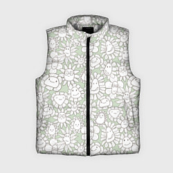 Женский жилет Улыбающиеся цветы