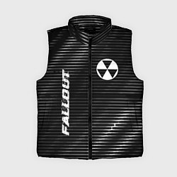 Женский жилет Fallout metal game lines