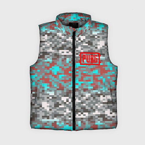 Женский жилет PUBG милитари / 3D-Светло-серый – фото 1