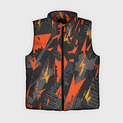 Женский жилет Яркий абстрактный узор для спорта