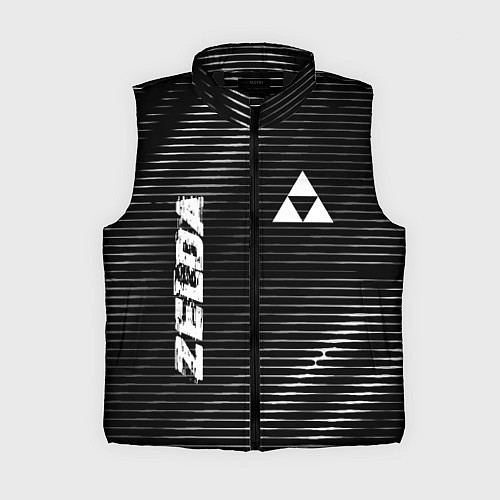 Женский жилет Zelda metal game lines / 3D-Черный – фото 1