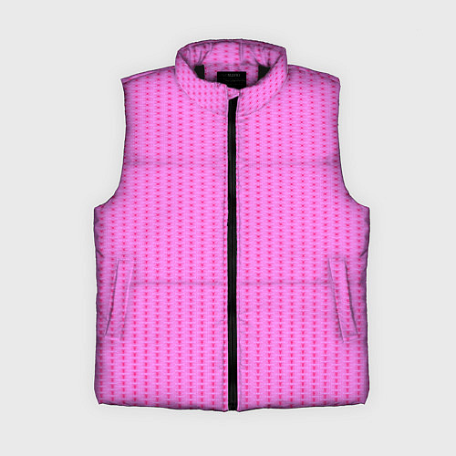 Женский жилет Паттерн сетчатый контурный / 3D-Черный – фото 1