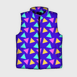 Женский жилет Треугольники паттерн