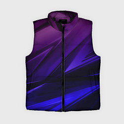 Женский жилет Абстракция из градиента и линий