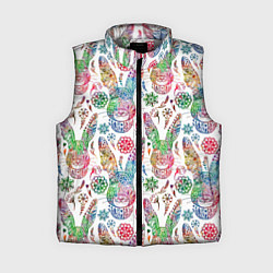 Женский жилет Узорчатый заяц