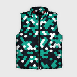 Женский жилет Милитари стекло текстура