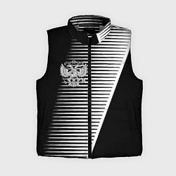 Женский жилет Герб текстура геомтерия