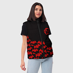 Женский жилет Маршмеллоу амонг ас, цвет: 3D-красный — фото 2