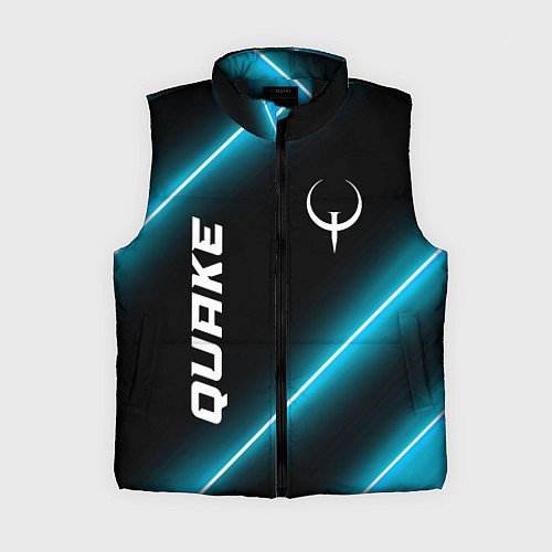 Женский жилет Quake неоновые лампы / 3D-Черный – фото 1