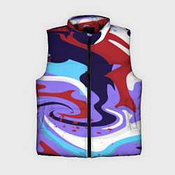 Женский жилет Клякса абстракция