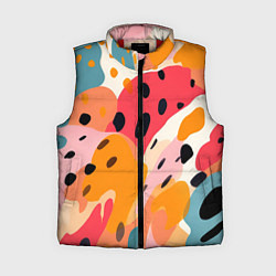Женский жилет Яркие пятна