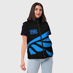 Женский жилет PUBG крылья, цвет: 3D-светло-серый — фото 2