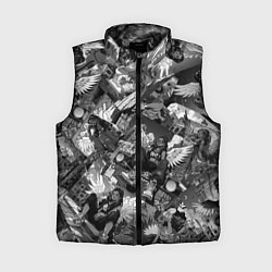 Женский жилет Городской ангел с крыльями в стиле аниме