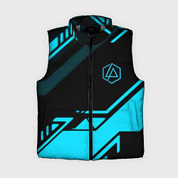 Женский жилет Linkin park geometry, цвет: 3D-светло-серый
