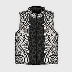 Женский жилет Скандинавский кельтский узор