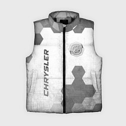 Женский жилет Chrysler - white gradient вертикально, цвет: 3D-черный
