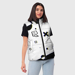 Женский жилет Roblox pattern game, цвет: 3D-красный — фото 2