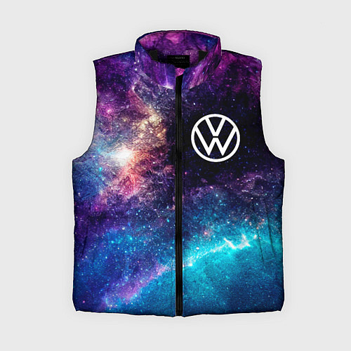 Женский жилет Volkswagen space auto / 3D-Черный – фото 1