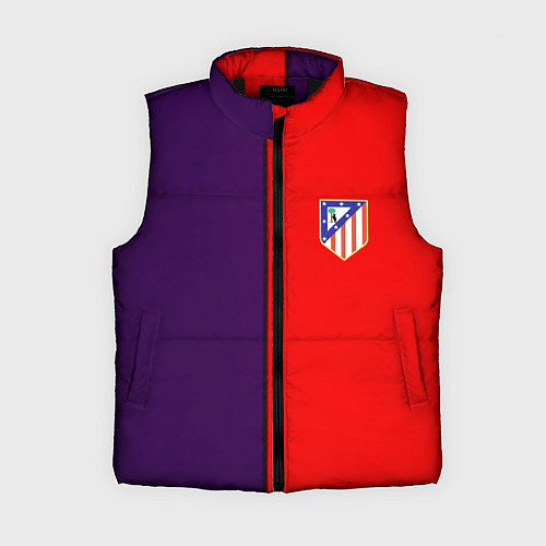 Женский жилет Атлетико полосы / 3D-Черный – фото 1