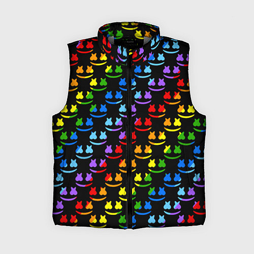 Женский жилет Marshmello dj colors / 3D-Светло-серый – фото 1