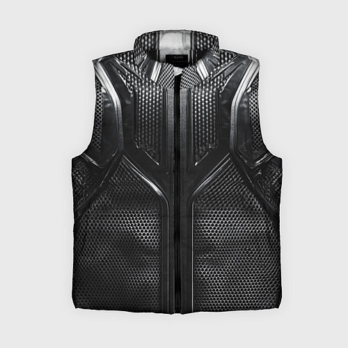 Женский жилет Карбоновый байкер / 3D-Черный – фото 1
